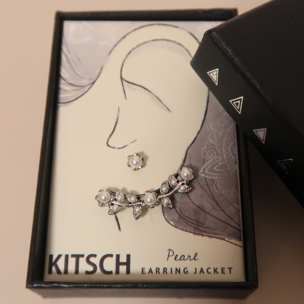 Kitsch Pearl Ear Jacket